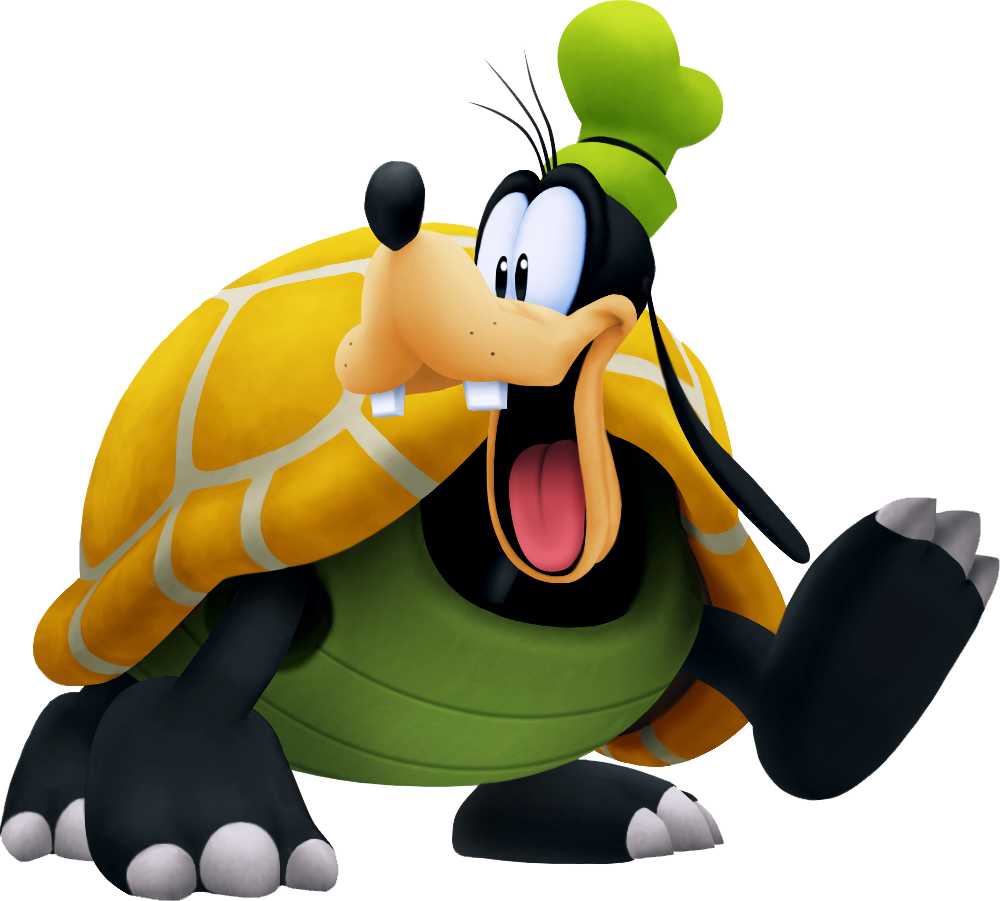 Tropical Tortoise Goofy - Lion King Kingdom Hearts Goofy (1000x901), Png Download