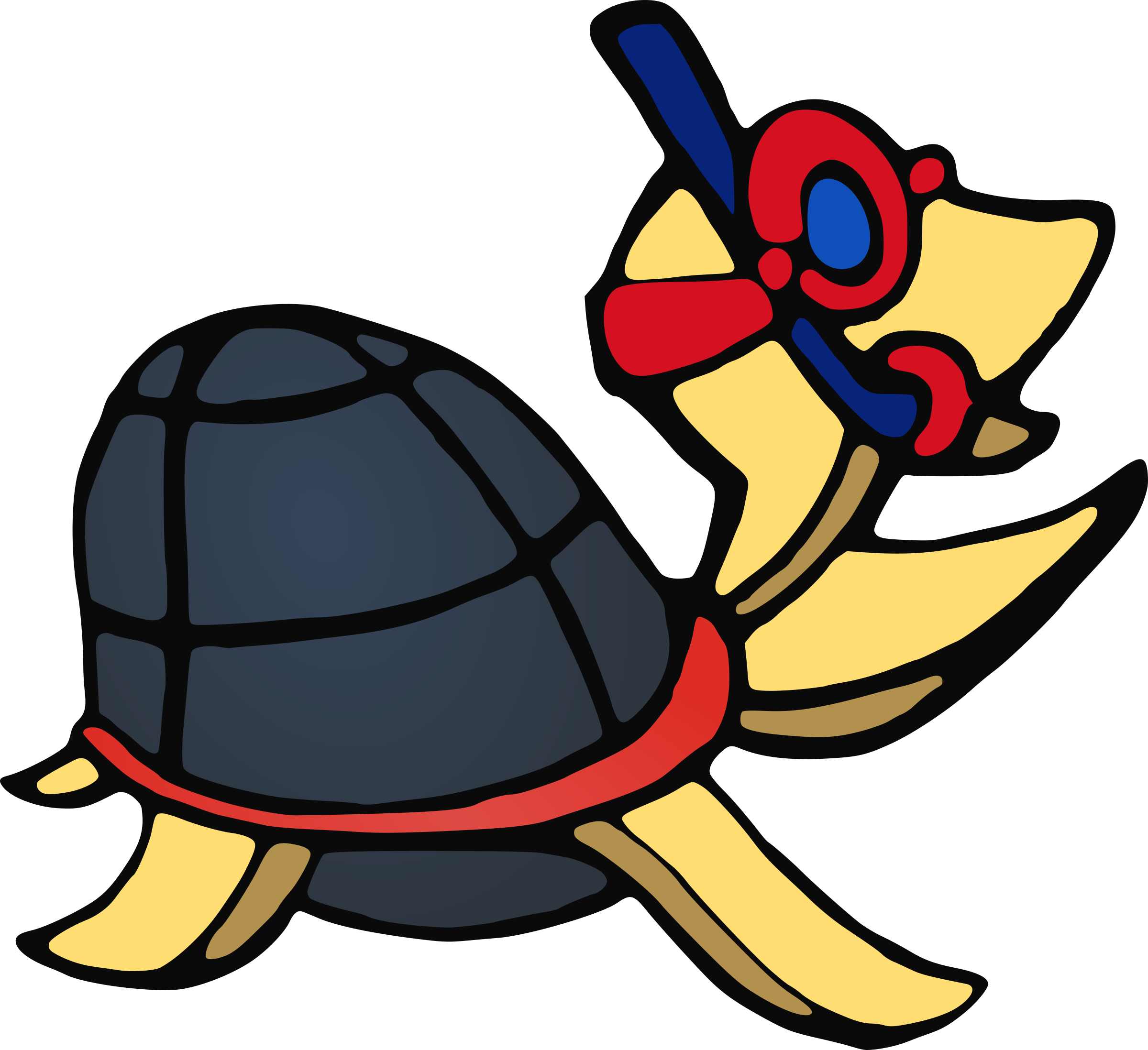 All Photo Png Clipart - Cartoon Turtle Snorkeling (820x750), Png Download