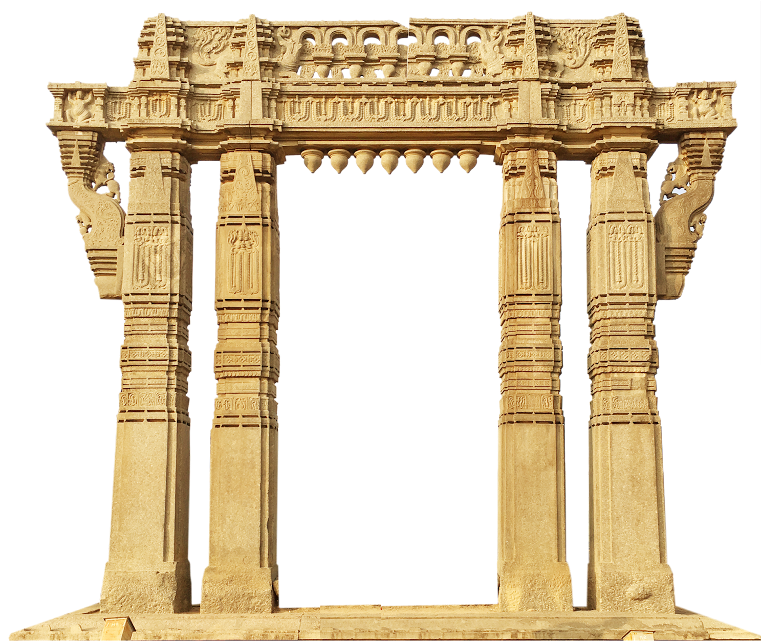 Kakatiya Kala Thoranam Png Wedding Posters - Palace (1600x1559), Png Download