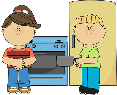 School Kids Clip Art School - Dramatic Play Area Clipart (500x407), Png Download