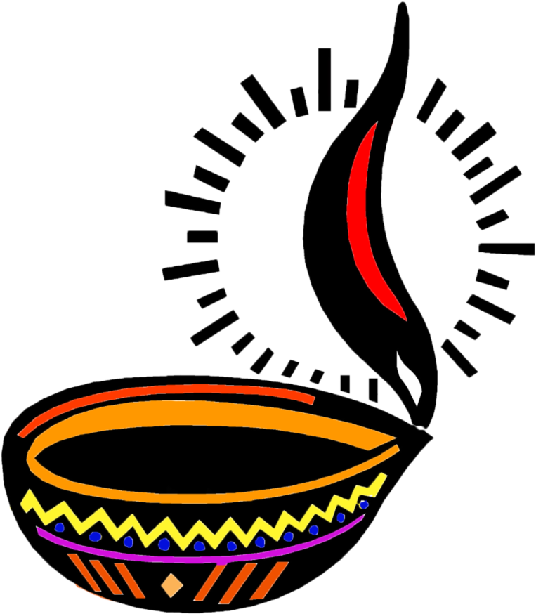 For Example, Citizens Throughout Southern And Northern - Deepavali Clipart (417x475), Png Download