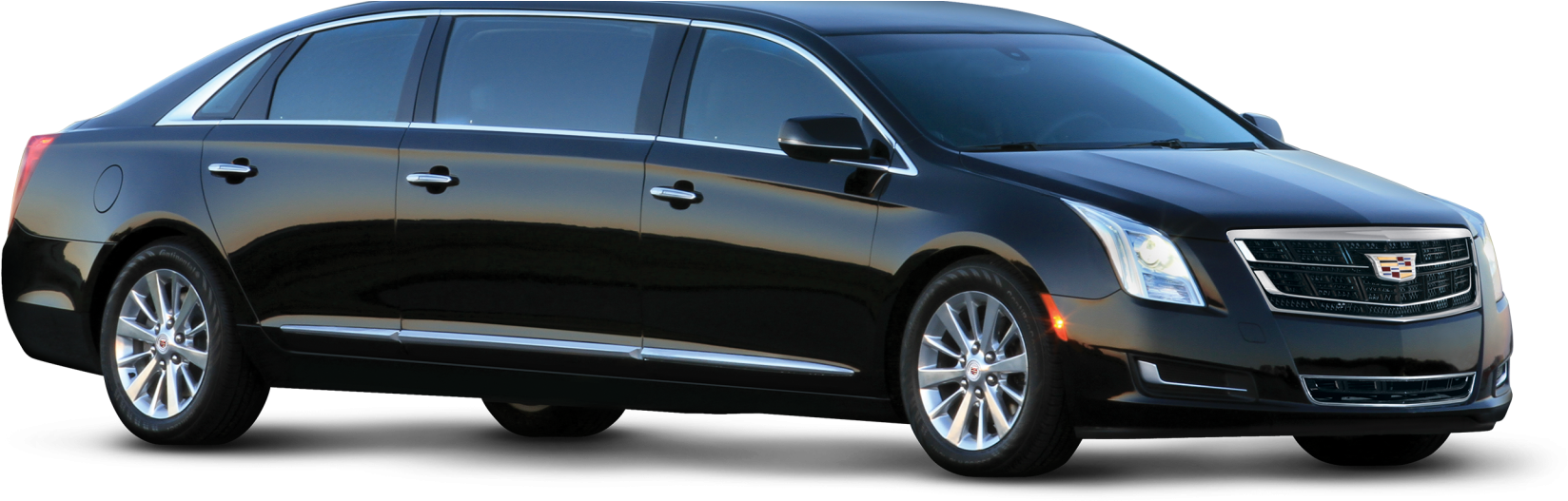 2016 Cadillac Xts Ambassador - 6 Door Car (1920x527), Png Download