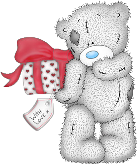 Tatty Teddy Clipart - Tatty Teddy Bear Transparent Background (350x350), Png Download
