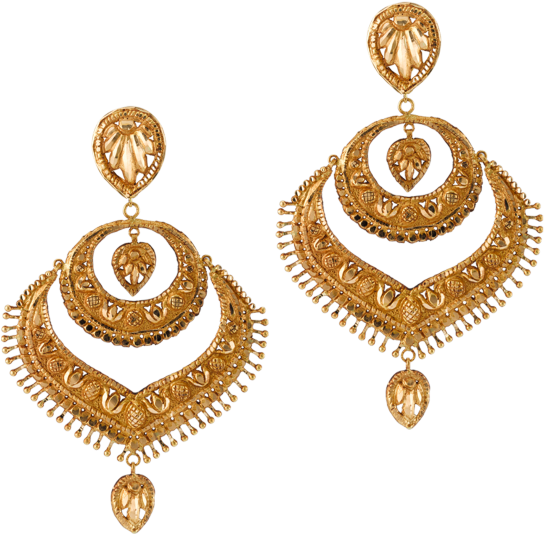 Pad-pineapple Kanbala - Earrings (550x550), Png Download