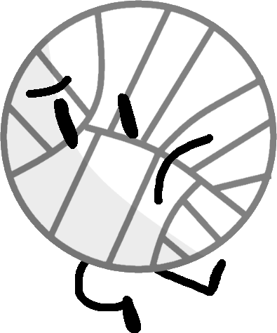 Volleyball - Bfdi Volley Ball (395x474), Png Download