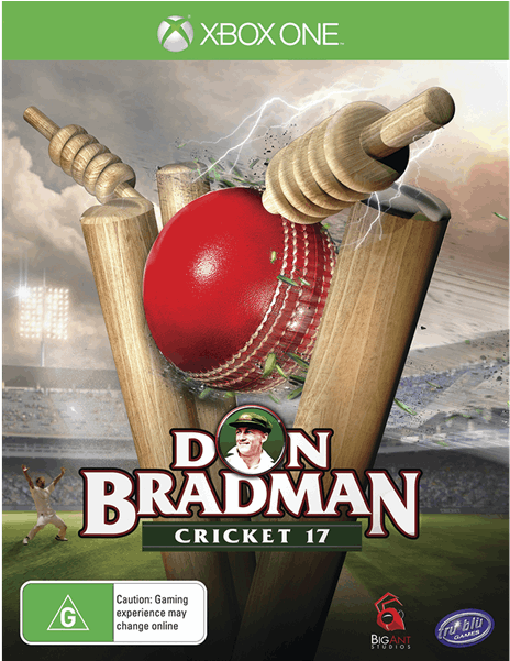 1 Of - Don Bradman Cricket 17 Xbox One (600x600), Png Download