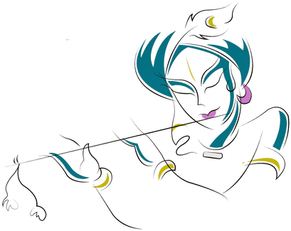 Krishna-copy1 - Happy Janmashtami Wallpaper Hd (566x400), Png Download