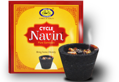 Navin Cup Sambrani - Cup Sambrani (500x300), Png Download