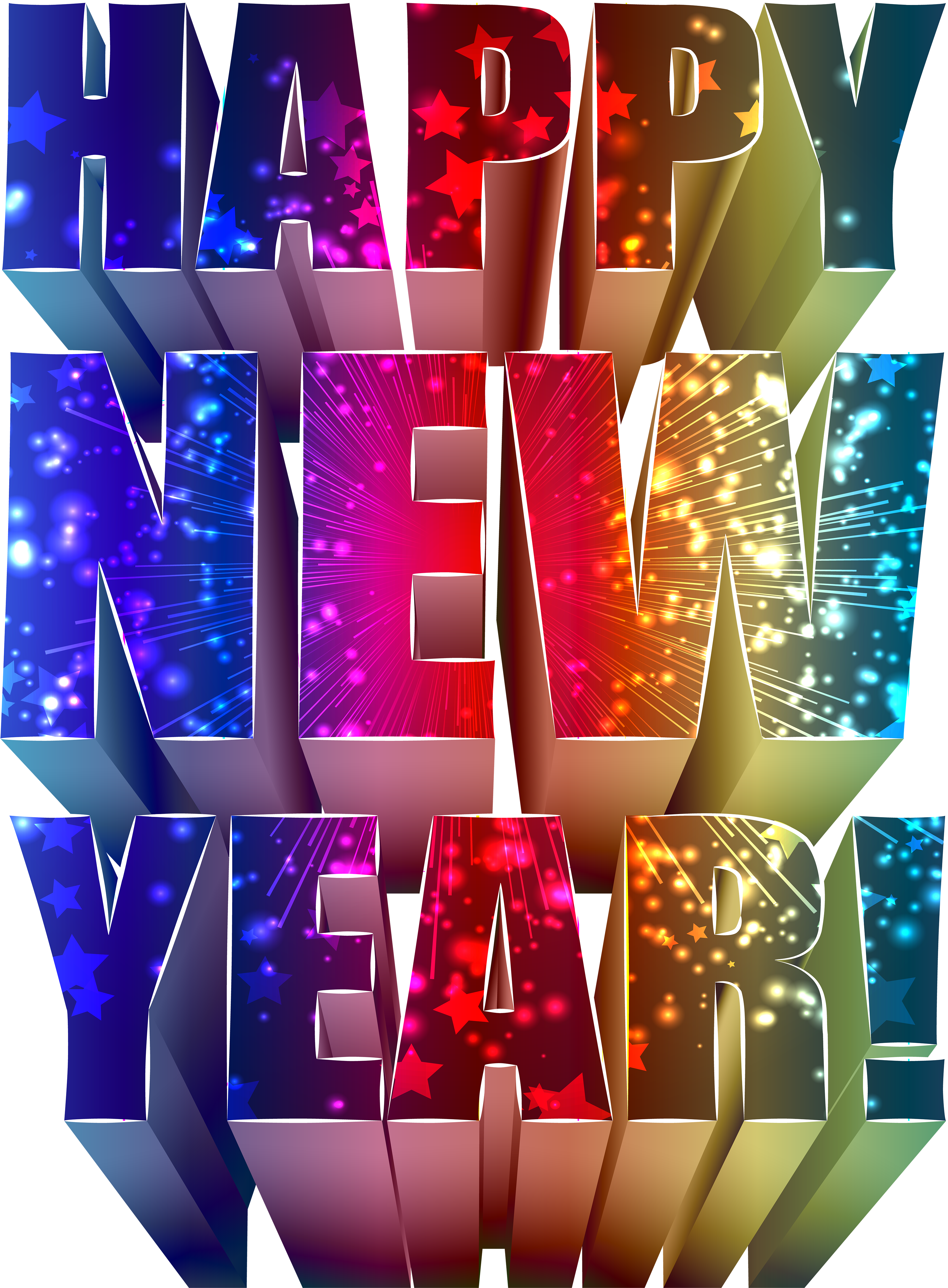 New Year Text Decoration Png Clip Art Image, Is Available - Graphic Design (3734x5000), Png Download