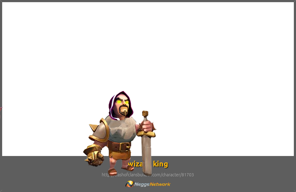 Wizard King Character - Clash Of Clans (960x624), Png Download
