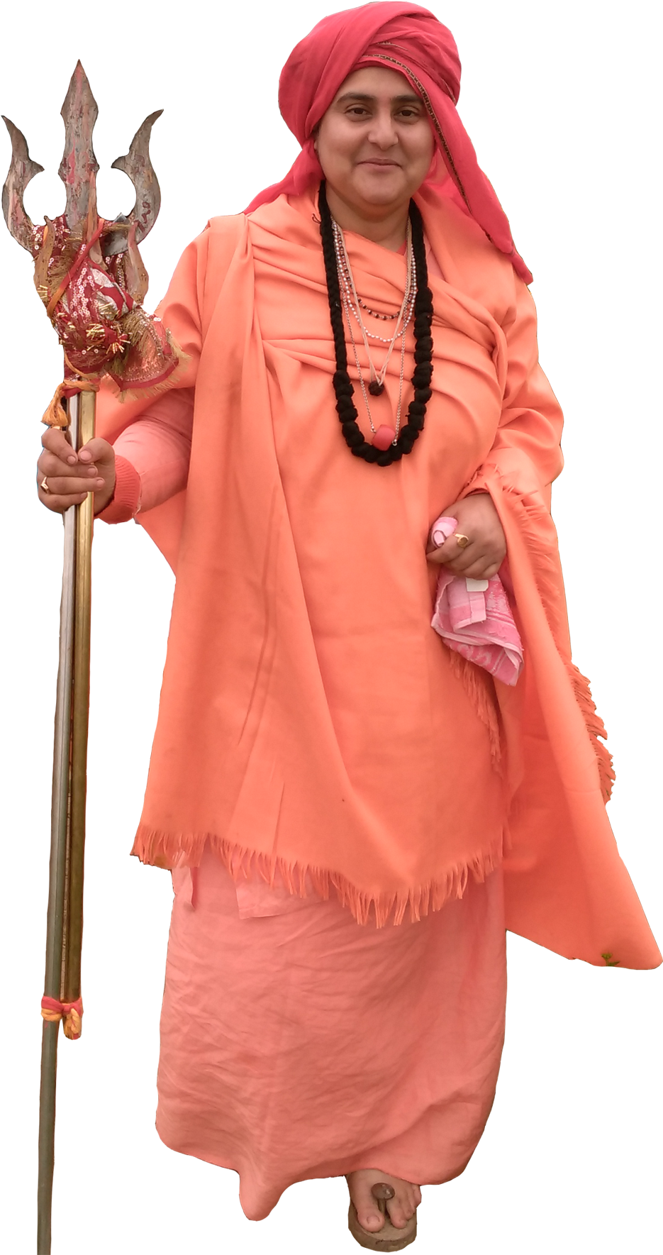 About Sri Maa Yog Yogeshwari Yati - Costume (964x1847), Png Download