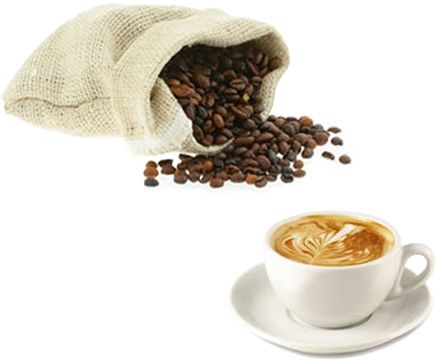 Enjoy The Coffee While We Count The Beans - Caffè Mocha (466x400), Png Download