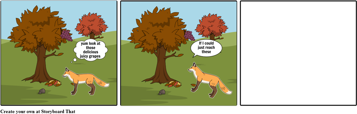 The Fox And The Grapes - Sympatric Speciation (1164x385), Png Download