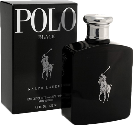 Perfumes - Perfume Polo Black Ralph Lauren (500x376), Png Download