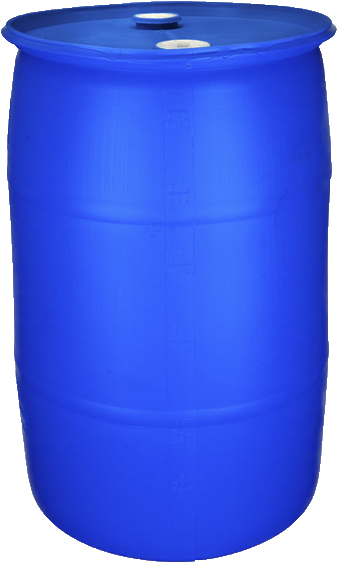 Enterprise Ethanol Blue Plastic Drum - Plywood Chemical (423x575), Png Download