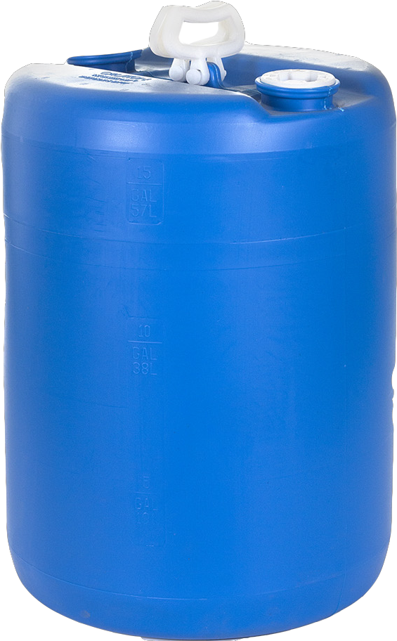15 Gallon Water Barrel - Emergency Essentials 15-gallon Water Barrel Combo (1500x1500), Png Download