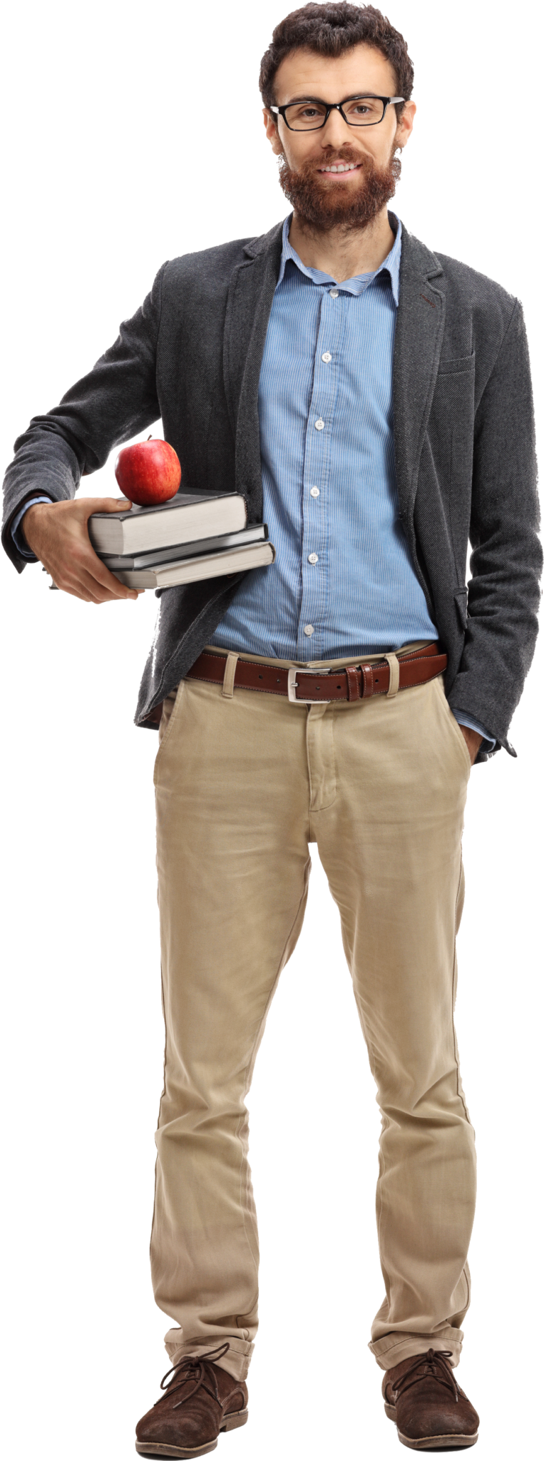 Male Teacher - Male Teacher Png (763x2048), Png Download
