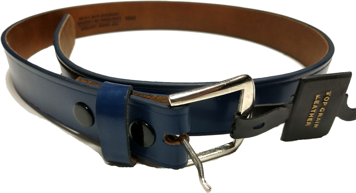 Home / Pro Leather Belts / Navy Leather Belt - Belt Buckle (1200x656), Png Download