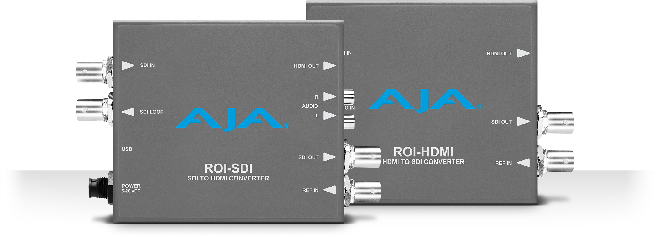 Aja's Roi Family Of Scan Converters Allow Exceptionally - Aja Roi-hdmi Hdmi To Sdi With Roi Scaling (2280x930), Png Download
