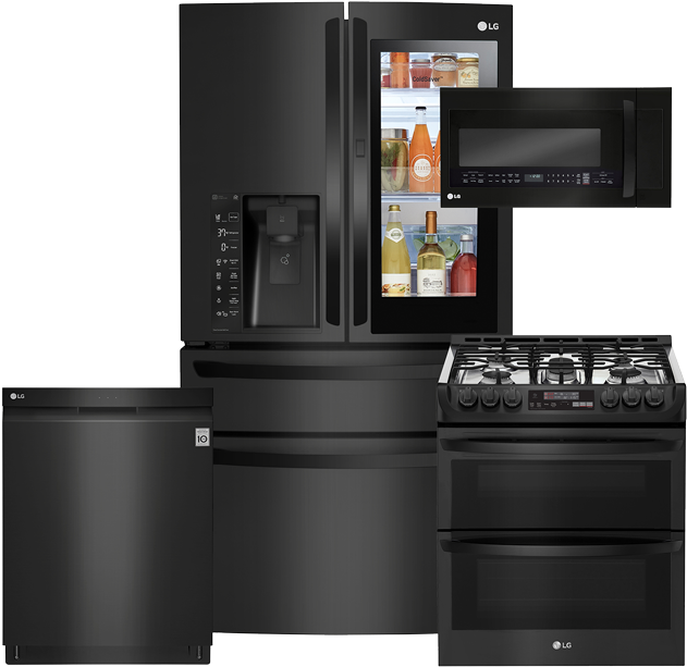 Lg Appliances - Refrigerator (655x642), Png Download