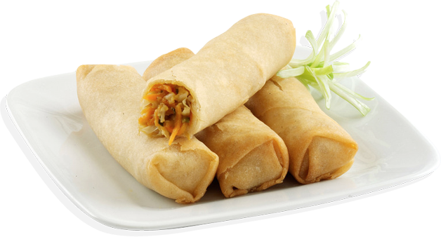 Egg Rolls Png Image - Egg Roll (628x338), Png Download