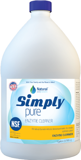 Natural Pool Products Npp 50 1036 55 Gal Drum Simply - Made In Usa (333x613), Png Download