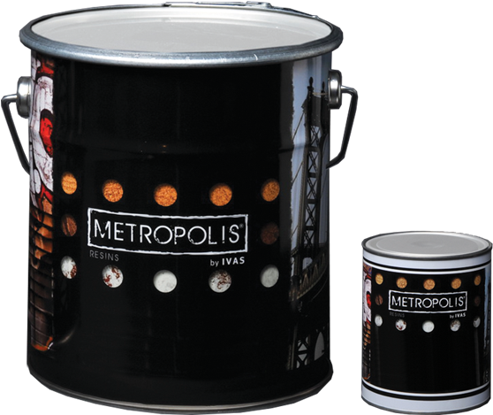 Metroresin Gloss K Non Yellowing Water-based Polyurethane - Drums (697x595), Png Download