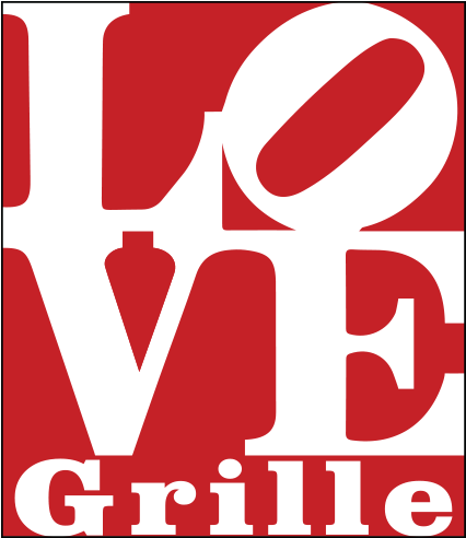Robert Indiana Love Black And White (800x800), Png Download