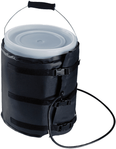Drum Heater Blanket Pail & Bucket Heater 5 Gallon With - Basco Powerblanket Insulated Pail Heater Preset Thermostat, (450x360), Png Download