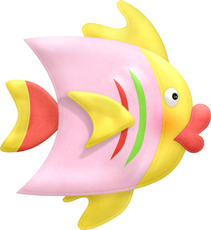 Sea Fishsummer - Stuffed Toy (736x800), Png Download