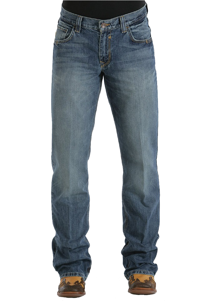 Cinch Men's Carter Relaxed Mb96134001 - Rst Vintage 2 Aramid Fibre Jeans Dark Wash Blue (1000x1000), Png Download
