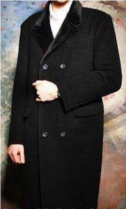 Hector Men Coat Hector Men Coat - Overcoat (320x430), Png Download