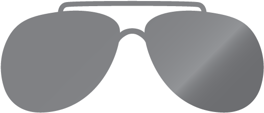 Fashionable Sunglasses - Sunglasses (530x324), Png Download
