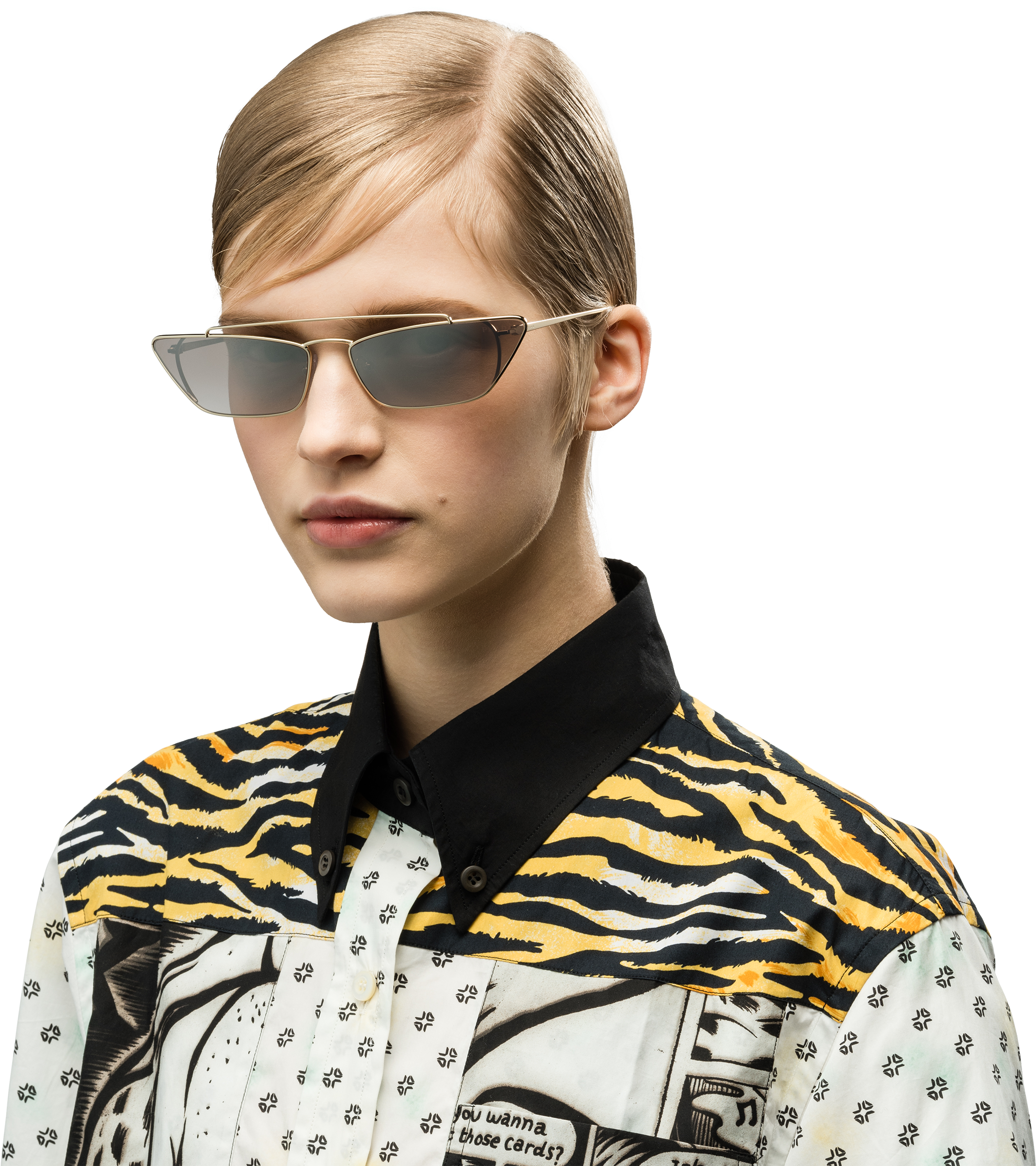 Prada Ultravox Cat Eye Sunglasses (2400x2400), Png Download