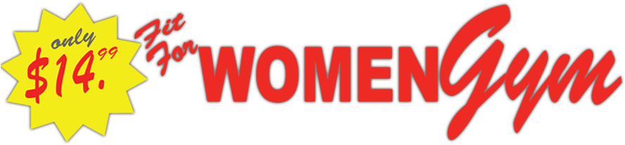 Fit For Women Gym Only $14 - Fit For Women Gym Ltd (1025x225), Png Download