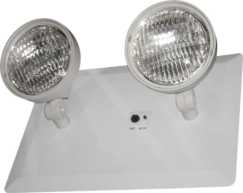 Emer/recessed - Morris Products 73158 Recessed Twin Head Emergency (800x635), Png Download