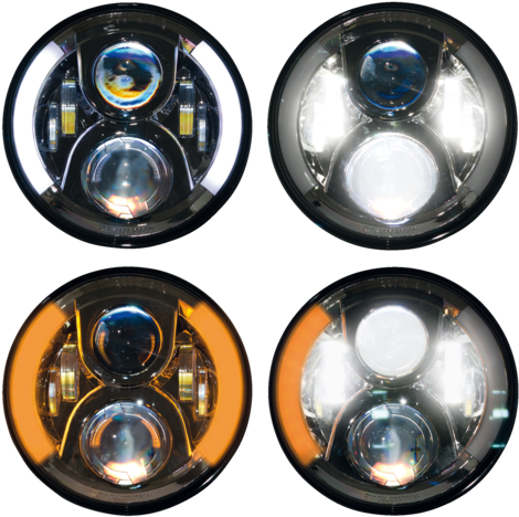 The Playmaker Is A Super Bright High And Low Beam E-approved - Circle (480x480), Png Download