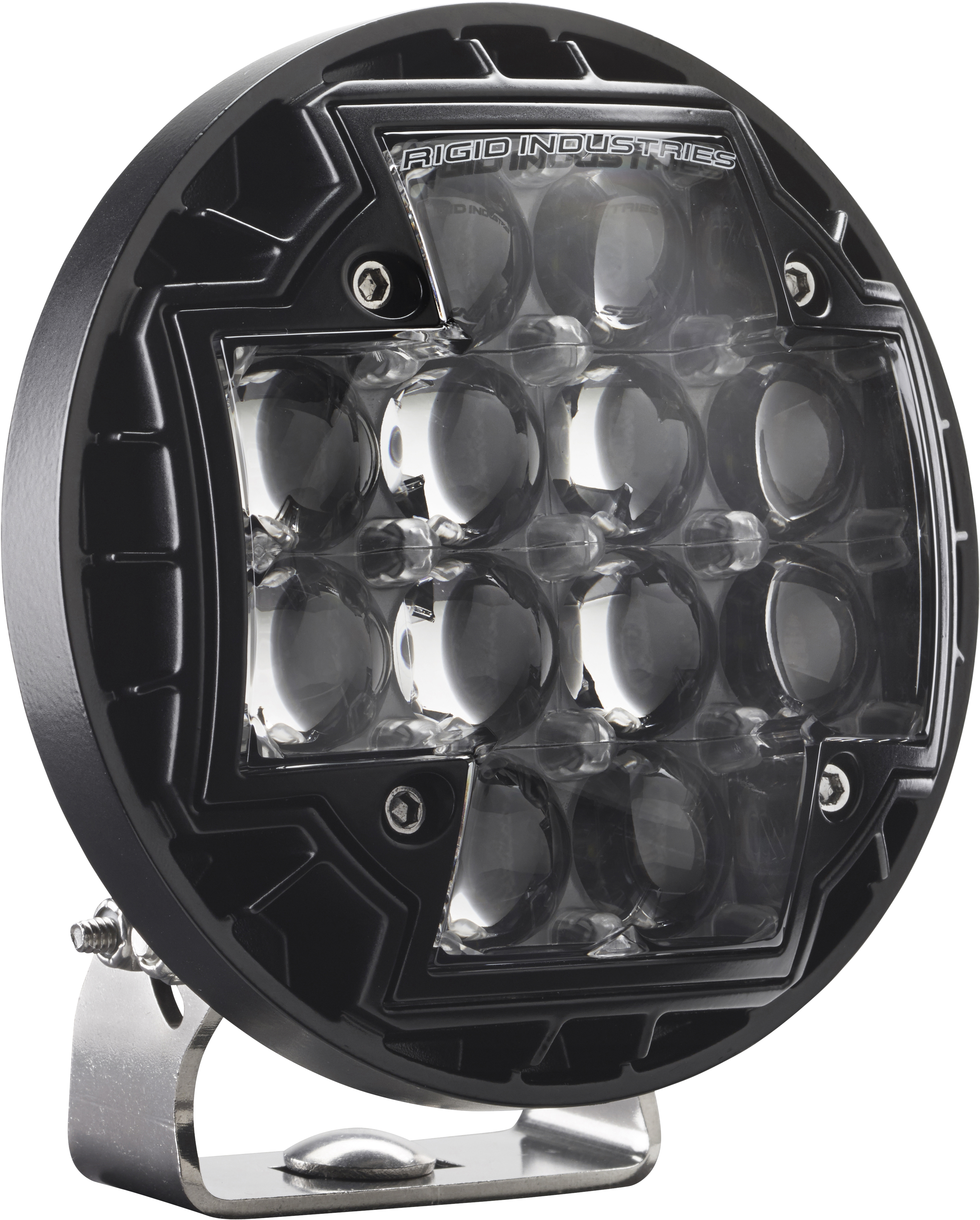 63341 R2 46 Hyperspot Bracket 3q - Rigid Industries 63341 R-series R2 46 Spot Led Light (4127x4572), Png Download