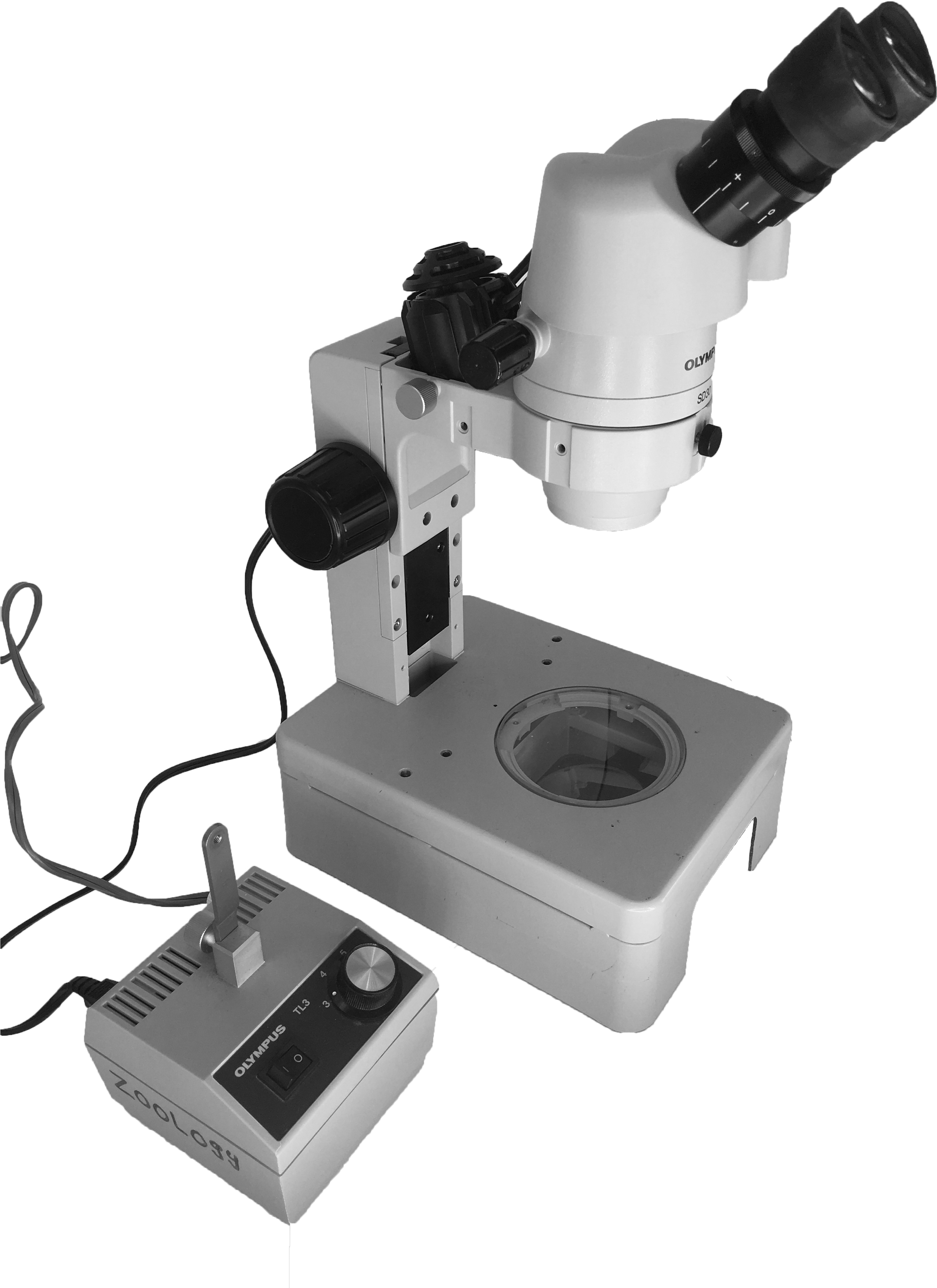 Dissecting Microscope And Light Source - Stereo Microscope (3024x4032), Png Download