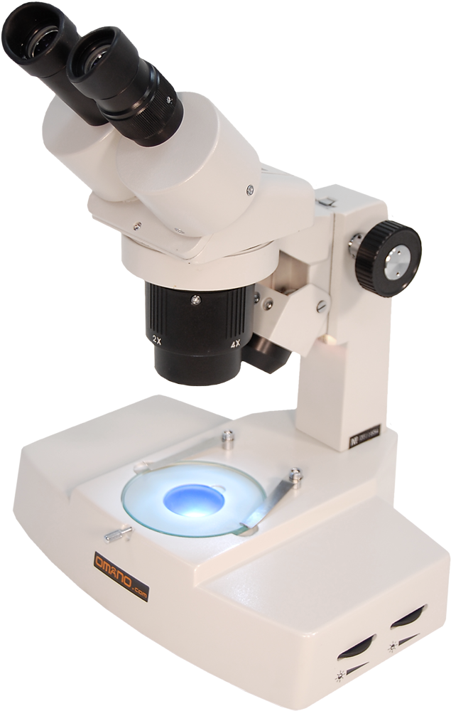Omano Om4724 Dual-power Stereo Microscope - Omano Om4724 20x / 40x Stereo Microscope Gift Package (1000x1000), Png Download
