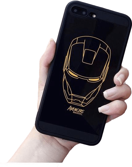 Iron Man Phone Case For Iphone 6/ 6plus/ 6s Plus/ 7/ - Iron Man (531x600), Png Download
