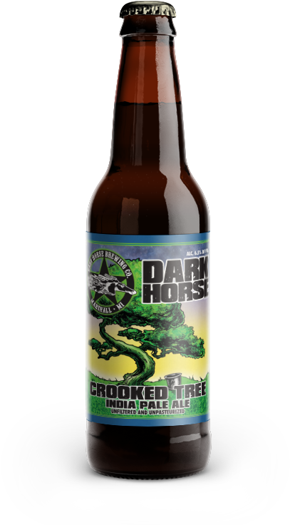 Bottle Of Beer Mock Up Crooked Tree Web - Dark Horse Black India Pale Ale (560x800), Png Download