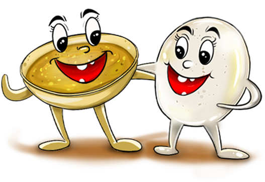 Image Result For Idli Cartoon Png - Idli Cartoon (544x361), Png Download