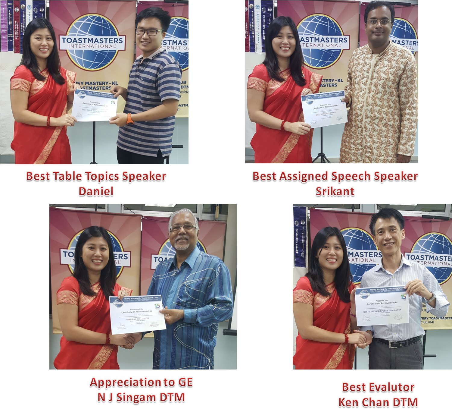 Once Again, Thank You Everyone Who Had Attended This - Toastmasters International (1540x1371), Png Download
