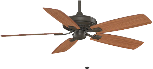Fanimation Edgewood - Fanimation Edgewood Decorative 52" Ceiling Fan - Oil (600x400), Png Download