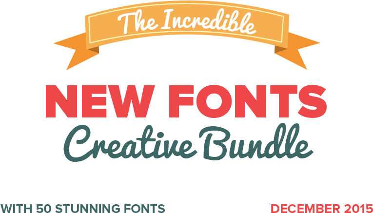 New Year New Fonts Bundle - New Year Font (772x568), Png Download