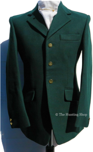 Gents 38" Green Beagling Jacket - Hunting (314x500), Png Download