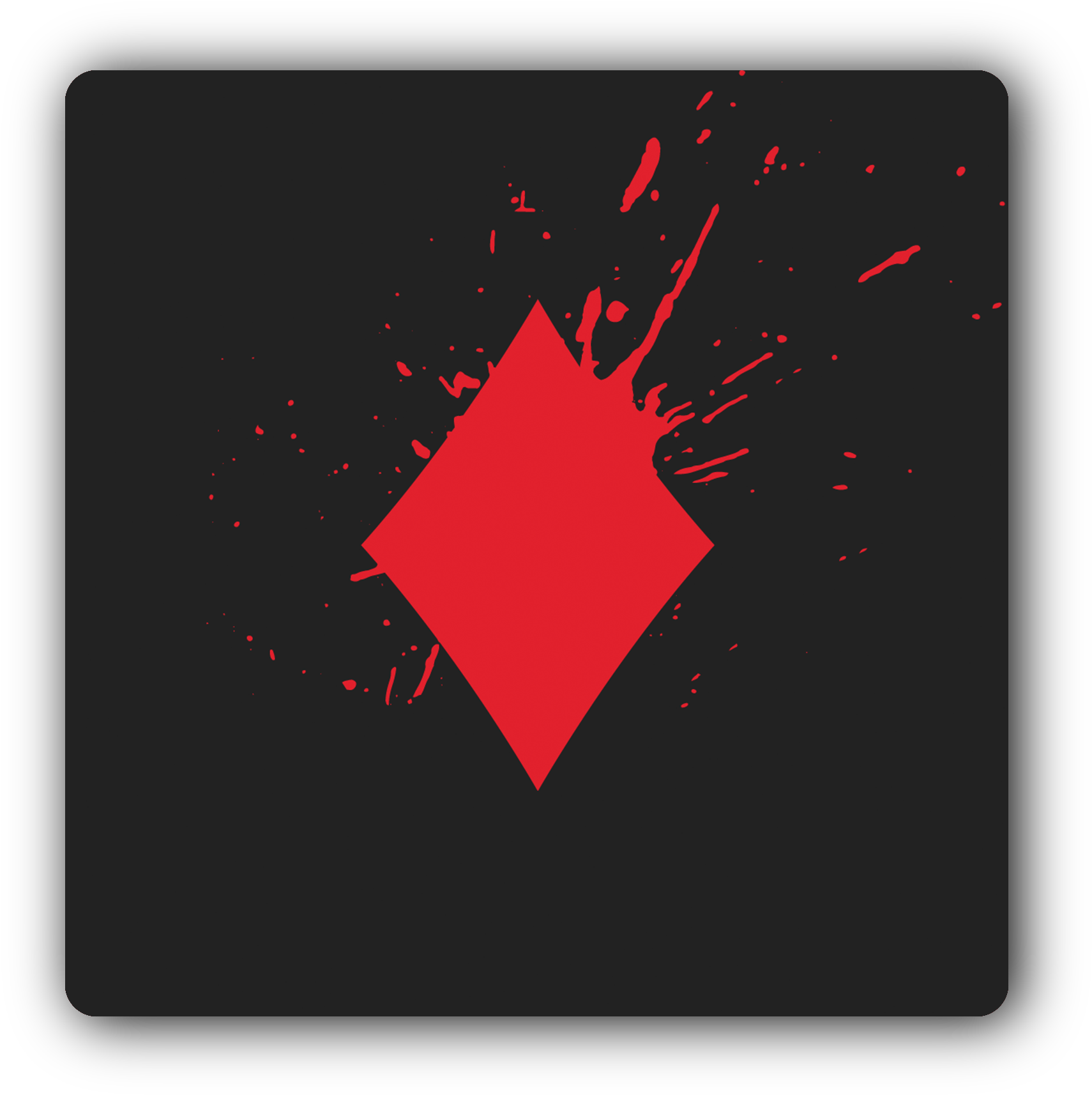 Poker Diamond Icon Splash Diwali Coasters - Product (1904x1944), Png Download