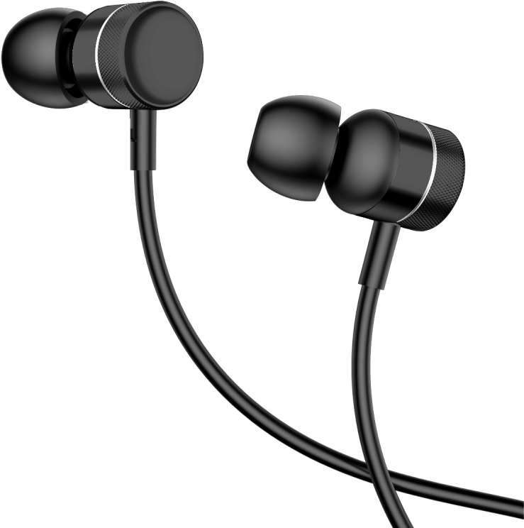 Baseus Encok Wire Earphone H04 - Baseus Encok Wired Earphones H04 Silver (800x800), Png Download