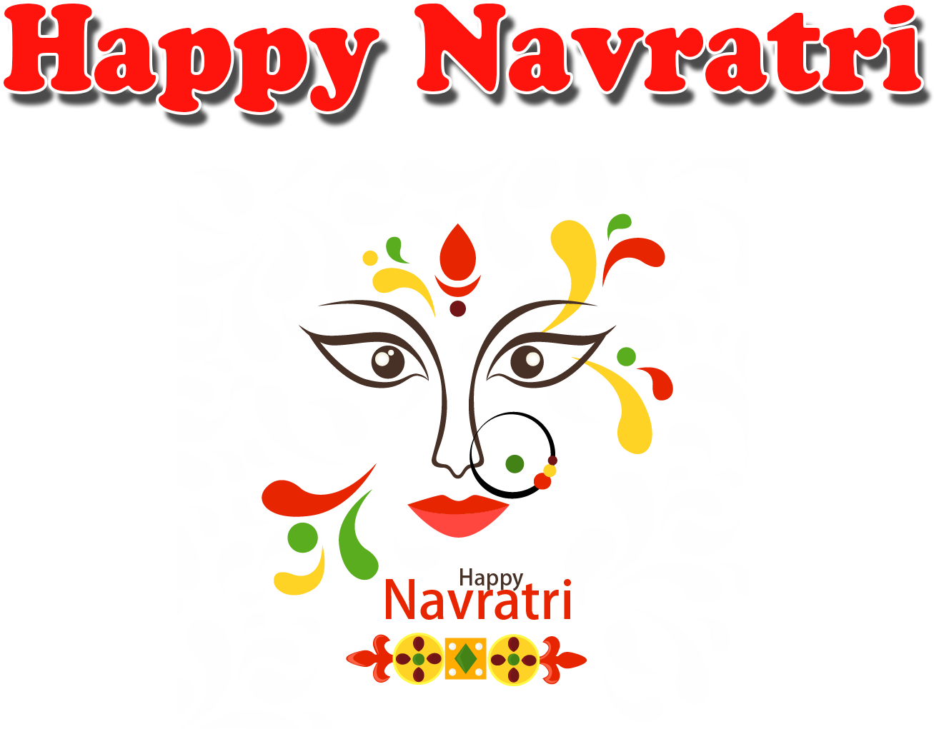 Download Happy Navratri Images For Whatsapp Hd PNG Image with No Background  
